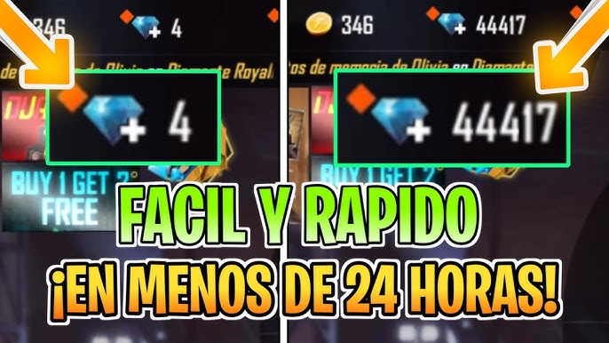 ¡Me Volví Rico en Free Fire! Así Gane 10,000 Diamantes en 1 Día | Free Fire