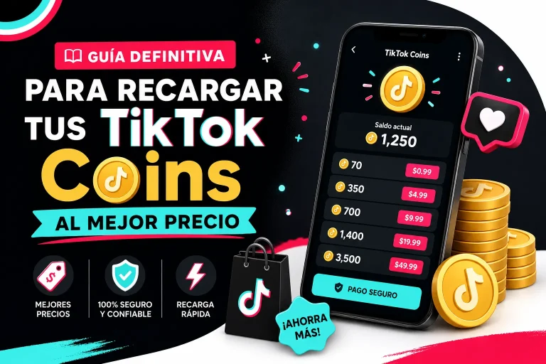 Guía definitiva para recargar tus TikTok Coins al mejor precio